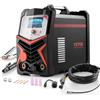 VEVOR Saldatrice TIG da 200 A e Ampio Display LED - TIG AC/TIG DC/TIG Pulsato AC/TIG Pulsato DC/TIG a Punti/MMA (Stick), Saldatrice a Doppia Tensione 110/220 V con Controllo Sinergico IGBT