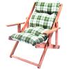 HOUSE COLLECTION Poltrona Comodone, Verde e Bianco, 102x87 x 82 m