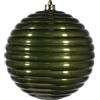 ARPIMEX Sfera Rigata di Natale D 200 Mm Plastica Verde Muschio