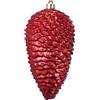 ARPIMEX Decorazione di Natale Pigna 13 x 25 Cm Plastica Rosso