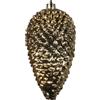ARPIMEX Decorazione di Natale Pigna 13 x 25 Cm Plastica Oro