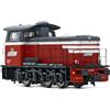 Rivarossi Hr2932 Mercitalia S&T, Locomotiva Diesel da Manovra Classe 245, Livrea Rosso, Grigio Scuro Con Strisce Bianche, Episodio Vi Loco, Diesel