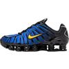 NIKE Shox TL, Sneaker Uomo, Black Varsity Maize Metallic Silver, 43 EU
