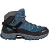 Salewa JR Alp Trainer Mid Gore-TEX Kinder Trekking- & Wanderstiefel, Dark Denim/Charcoal, 29 EU