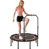 SPORTNOW Trampolino Fitness con Maniglione Regolabile, in Acciaio e Plastica, Arancione | Aosom Italy