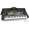 Bontempi 15 4920 Music Tastiera musicale digitale scolastica 49 Tasti Nero