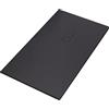 OLIMPO DOCCE - Piatto doccia in marmoresina NERO effetto pietra cemento MAKA - 80x140