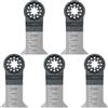SabreCut 5 x SabreCut SCFN44B_5 50 x 40mm (BIM) a lunga durata 18TPI lame multiutensile compatibili con il sistema di montaggio multiutensile Bosch Fein Starlock/Starlock Plus e Starlock Max e accessori