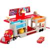 Disney, Cars CARS - MACK OFFICINA CAMBIA COLORE, PLAYSET CON TRUCK E SAETTA MCQUEEN TRASFORMABILI