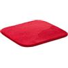 Gözze - Tappetino da Bagno Antiscivolo Premium, RIO, 100% Microfibra, 100% Microfibra, 50 x 45 cm - Rosso