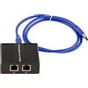 KALEA-INFORMATIQUE Cavo USB 3.0 verso 2 porte RJ45 LAN GIGABIT ETHERNET 10 100 1000 con doppio chipset ASIX AX88179