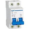 CHINT Ampere 6 Ampere, CONFEZIONE 1 *** Chint interruttori magnetotermici 1p+n curva c 4,5ka serie eb 2 moduli