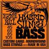 ERNIE BALL ERNIEBALL HIBRIDSLINKY BASS 2833 45-105 MUTA PER BASSO ELETTRICO