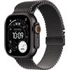 Apple Watch Ultra 3 GPS Cellular 49mm Titanio Nero con Loop Milanese