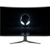 Alienware Monitor Gaming 32" 4K QD-OLED 240Hz Curvo AW3225QF Nero e Bianco