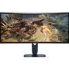 Alienware AW3425DWM Monitor Gaming 34" Curvo WQHD 180Hz HDR FreeSync Nero/Blu