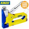 KINZO Pinzatrice Graffatrice Tridirezionale Professional 600 Punte Assortite Kinzo