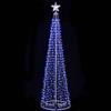 BAKAJI Albero Natale Luminoso Colore Blu 753 LED 280cm Decorazione Esterno Natalizio