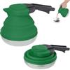 BAKAJI Bollitore Elettrico Brocca Silicone Pieghevole Adatto Al Campeggio 580 ML