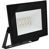V-TAC FARO LED 10W ULTRASOTTILE BIANCO FREDDO E-SERIES 2 SMD NERO VT-44012-LED23974
