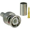 TECNO-ESHOP CONNETTORE BNC MASCHIO A CRIMPARE RG59 CAVO MICROCOASSIALE -VISCONN110