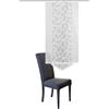 Home Fashion 86629-101 Tenda a Pannello, Poliestere, Bianco, H145 x B57 cm (1er Pack)