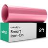 Cricut Smart Iron on, rosa - 14 cm x 1,8 m Bulk (1)