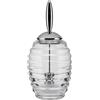 Alessi Honey Pot TW01 - Contenitore per Miele di Design con Dosatore, Vetro e Acciaio Inossidabile