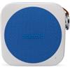 Polaroid P1 Music Player (Blue) - Super Portable Wireless Bluetooth Speaker Rechargeable with IPX5 Waterproof and Dual Stereo Pairing