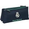 safta Real Madrid, 25/26, borsa da scuola per bambini, con cerniera semplice, ideale per bambini di diverse età, confortevole e versatile, qualità e resistenza, 22 x 8 x 10 cm