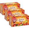 Pompadour, Infuso Arancia Rossa BIO, 54 Filtri (3 Confezioni da 18 Filtri), Frutatto e Dissetante, Senza Lattosio, Glutine e Allergeni