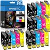 NINETEC 18XL Multipack Cartucce d'inchiostro compatibili per Epson 18XL Expression Home XP-102 XP-202 XP-205 XP-215 XP-225 XP-302 XP-305 XP-312 XP-315 XP-322 XP-325 XP-412 XP-415 XP-422 XP-425 20-Pack