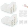 TGHongKy 2X Tampone per Inchiostro di Scarto per Epson ET-2700, ET-2750, ET-2756, ET-2760, ET-3700, ET-3710, ET-3750, ET-3760, ET-4700, ET-4750, ET-4760 Spugna Assorbente XX