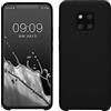 kwmobile Cover per Huawei Mate 20 Pro Custodia - Back Case per Smartphone in Silicone TPU - Protezione Gommata - nero