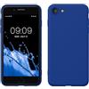 kwmobile Custodia Compatibile con Apple iPhone SE (2020/2022) / 8/7 Cover - Back Case per Smartphone in Silicone TPU - Protezione Gommata - blu baltico