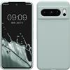 kwmobile Cover per Google Pixel 8 Pro Custodia - Back Case per Smartphone in Silicone TPU - Protezione Gommata - menta freddo