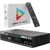 Deko TV PRO2 - Decoder Digitale Terrestre 2025 DVB-T2 PVR HEVC - Main 10 Bit - USB WiFi Multimedia PVR [2in1 telecomando]