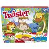 Hasbro Gaming Twister Junior, Gioco da Tavolo con Tappetino Fronte-Retro, 2 in 1, Multiplayer 2 a 4 Giocatori, Giochi Classici per Festa in Famiglia per Bambini e Bambine da 3 Anni