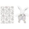 Doudou et Compagnie- Peluche Doudou, Colore Bianco, 18, DC4190