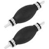 Kahaybeall 2 Pezzi Pompa per Estrazione Manuale Carburante, Pompa Manuale Carburante 8 mm, Pompetta Manuale Aspirazione, Gasolio Pompetta, Pompa a Bulbo per Gasolio, Benzina e Acqua, Adatta per Auto, Navi, Moto