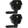 VGOL Ugello lavavetri per parabrezza auto, 2 pezzi, 6438J, 0735277664, compatibile con Citroen Jumper Bus
