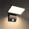 DIKHEE Applique da Parete LED Esterno, 36W Moderno Lampada da Parete Regolabile Interno Bianco Caldo 3000K,Lampade Muro IP65 Impermeabile,Luci da Parete in Alluminio per Corridoio Ingresso Giardini