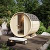 Parama Sauna finlandese da esterno 4 persone 185x180 cm h190 in legno di abete | Onsen
