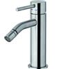 Rubinetteria Paffoni Light rubinetto bidet monoleva colore Steel looking codice prod: LIG135ST
