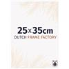 Dutch Frame Factory - Cornice 25x35 cm - Bianco Lucente - Cornice per foto in Plastica con vetro plastico Antiriflesso - Cornice portafoto 25x35 cm - Easy