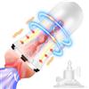 Urtumblers Masturbtore per Pene Automatico Mano Libera - 2 IN 1 Vibratore per Uomo Masturbtore per Pene Automatico Vibratore 3D Realista Vagina Pompa Anale Sex Toy Stimolatore Prostata per lui Prolunga Sextoy