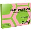 Quixy Safe Mode ON - Integratore Difese Immunitarie con Vitamina C, D, Zinco, Magnesio, Selenio, Rodiola ed Eleuterococco - Energia, Resistenza e Prevenzione - 15 Capsule Made in Italy