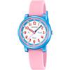 Calypso Orologio Bambino Analogico - Caucciù Rosa - Movimento al Quarzo - Orologio Infantile - Vetro Resistente - Impermeabile 5 ATM - My First Watch - K5827/2