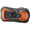 Ricoh Compatta WG-80 Arancione Impermeabile 16MP 5x Zoom