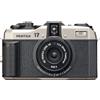 Pentax Fotocamera Analogica 17 Film Camera Argento/Nero con Obiettivo 25mm